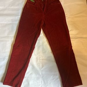 Red Velvet Empyre Corduroy Pants